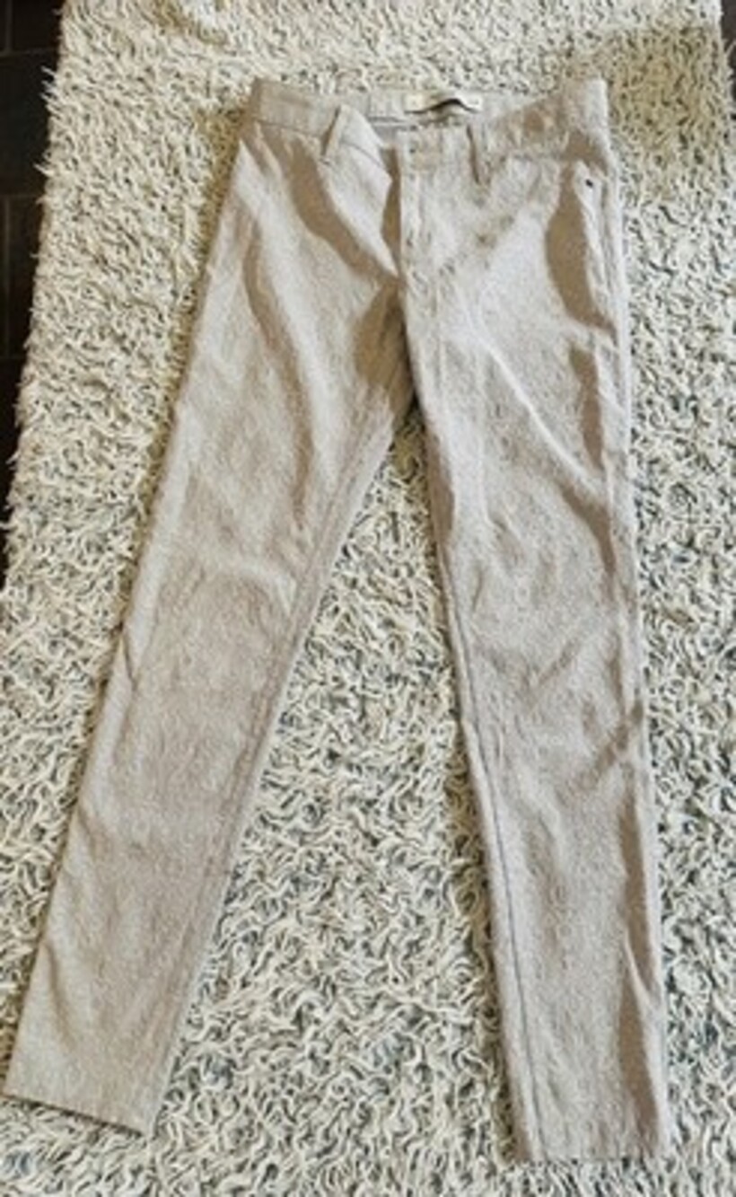 Abercrombie and Fitch Textured Skinny Pants Size 6 Waist 28